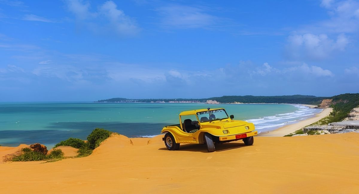 Passeio de Buggy no litoral sul: travessia clássica pelas dunas, lagoas e vilas